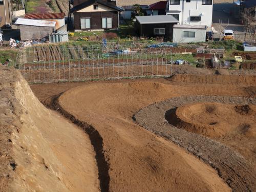 マウンテンバイクのフィールドをつくりました。