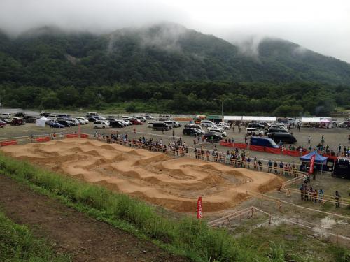 マウンテンバイクのフィールドをつくりました。