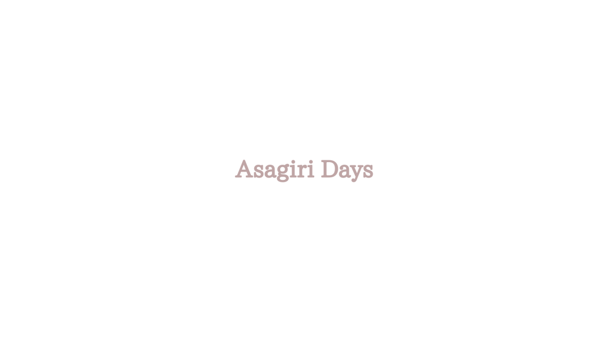 3/26-27 ASAGIRI DAYS