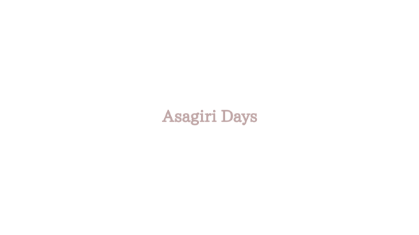 3/26-27 ASAGIRI DAYS