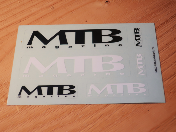 MTBマガジンステッカーあげます。
